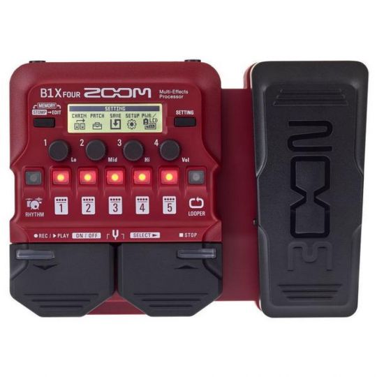 ZOOM B1X FOUR BASS