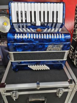 ACORDEON PARROT 48 BAIXOS BLUE